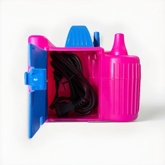 Used Electric Balloon Air Pump 73005 Pink AC 110V 120V 60Hz 600W Blower Party - Picture 4 of 9